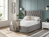 Farnham Fabric Ottoman Bed Frame - 04