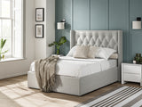 Farnham Fabric Ottoman Bed Frame - 04