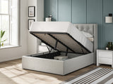 Farnham Fabric Ottoman Bed Frame - 04